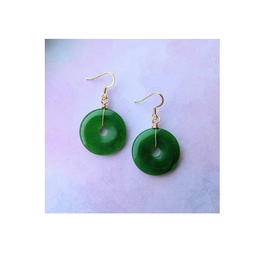 Fashion Resin and Earring Brass Gold Plated Earrings U Shape Acrylic Earrings for customized size hot sale