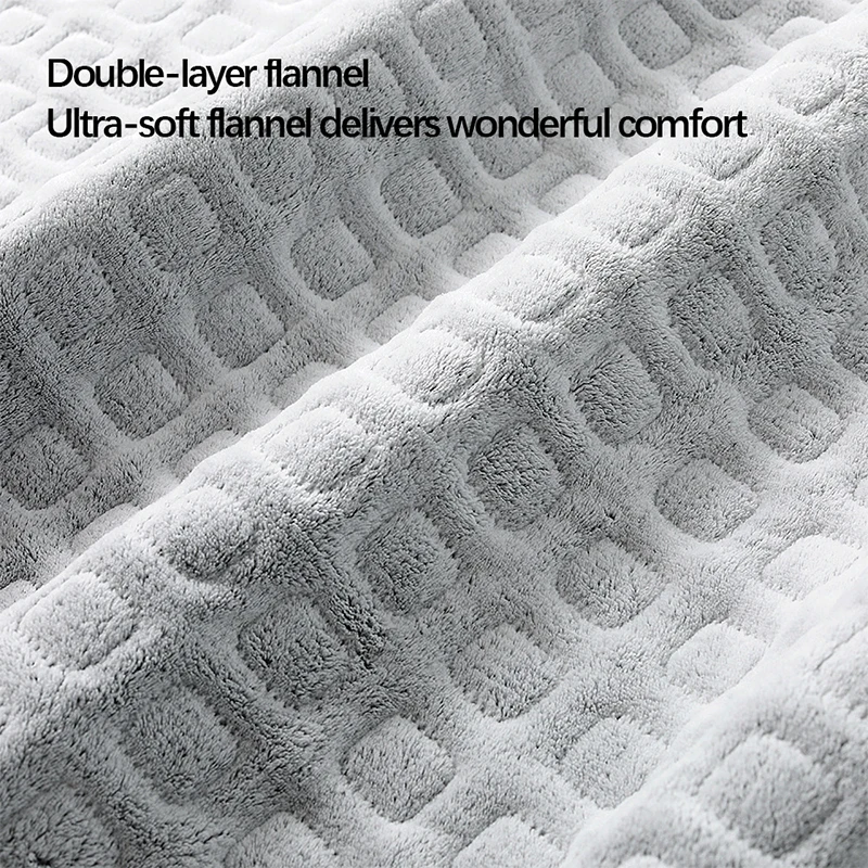 2022 Electric Blanket CE ROHS LVD EMC FCC Warm Bed Winter Gray Electric Blanket For European