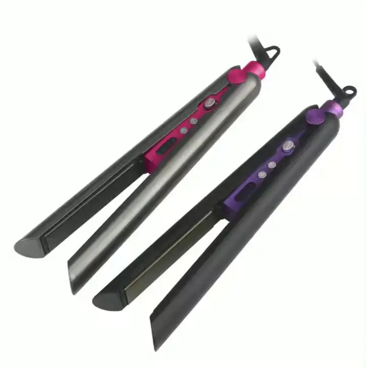 Best Global Voltage Infrared 2 In 1 480 Degrees Hair Straightener Ceramic Mch Hair Flat Iron Curler Without Brand