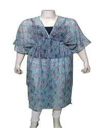 Swimwear Beachwear 2023 100% poly-chiffon long dress beach cover-up party dress resort wear bikini caftan cover-up for women