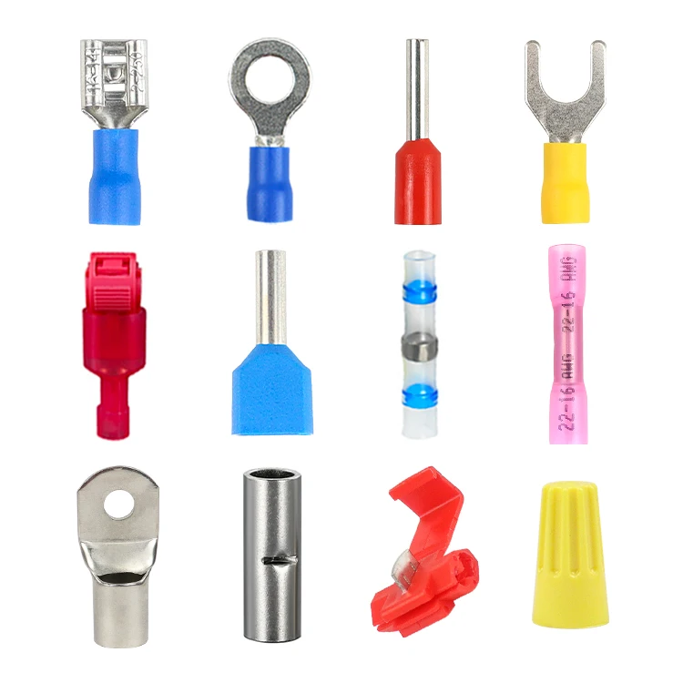 Crimp Terminals CE certification  Electrical Wire Terminals Copper Cable Lug Splicing Crimp Cable Connector kit box
