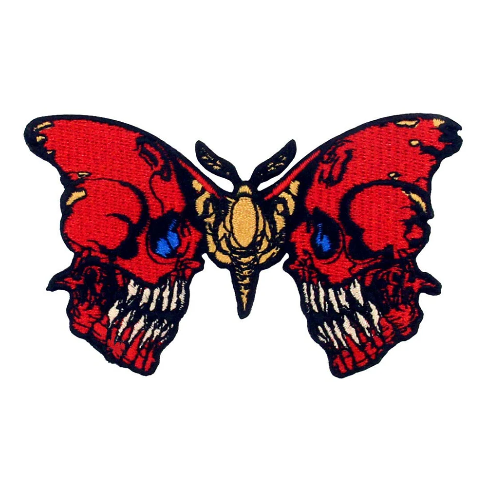 Pakistan Manufacture embroidery Patches Iron Sew On Patches transfers Butterfly Badges appliques
