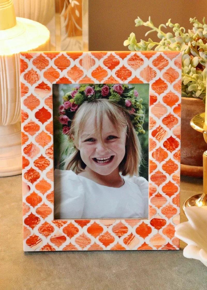 Hot Selling Home Decor MDF And Bone Inlay Photo Frame At Wholesale Price From India