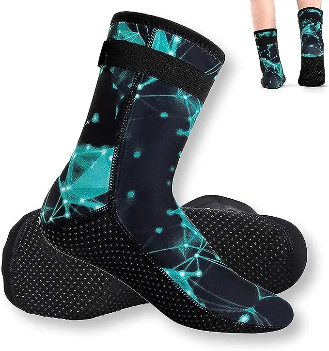 Neoprene Soccer Volleyball Diving Swimming Snorkeling Sand Beach Socks Manufacturers Supply Diving Socks New 3mm Snorkeling