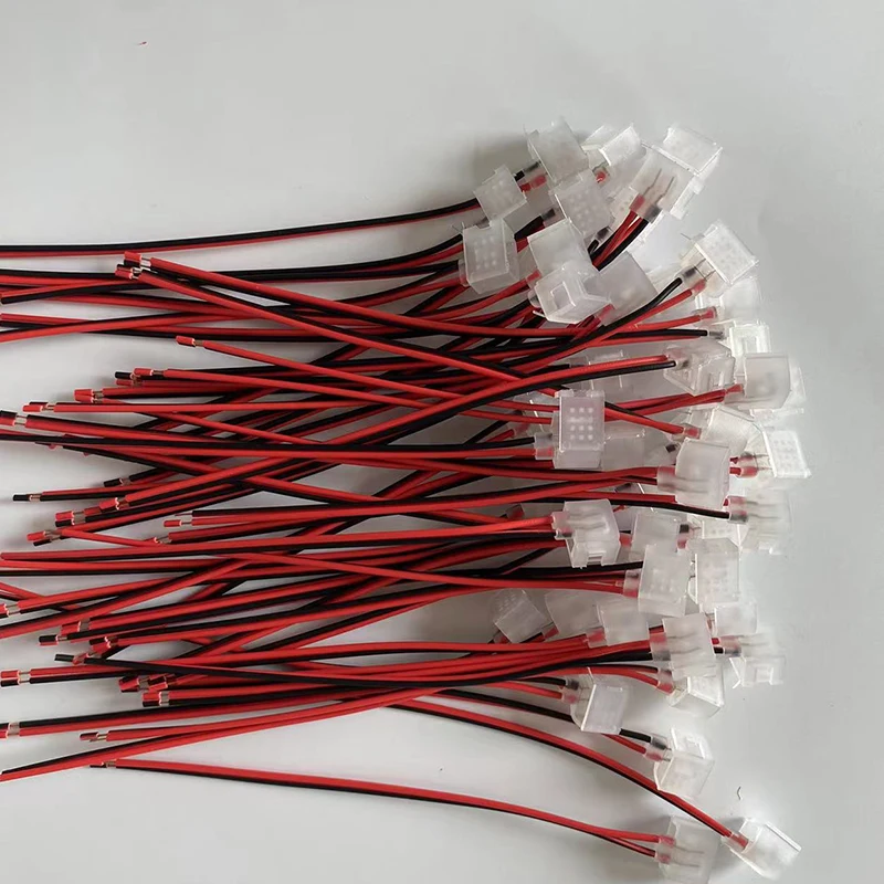 2 pin 12V led neon solderless connector for 6x12mm pure led silicone neon flex end of connector accessories