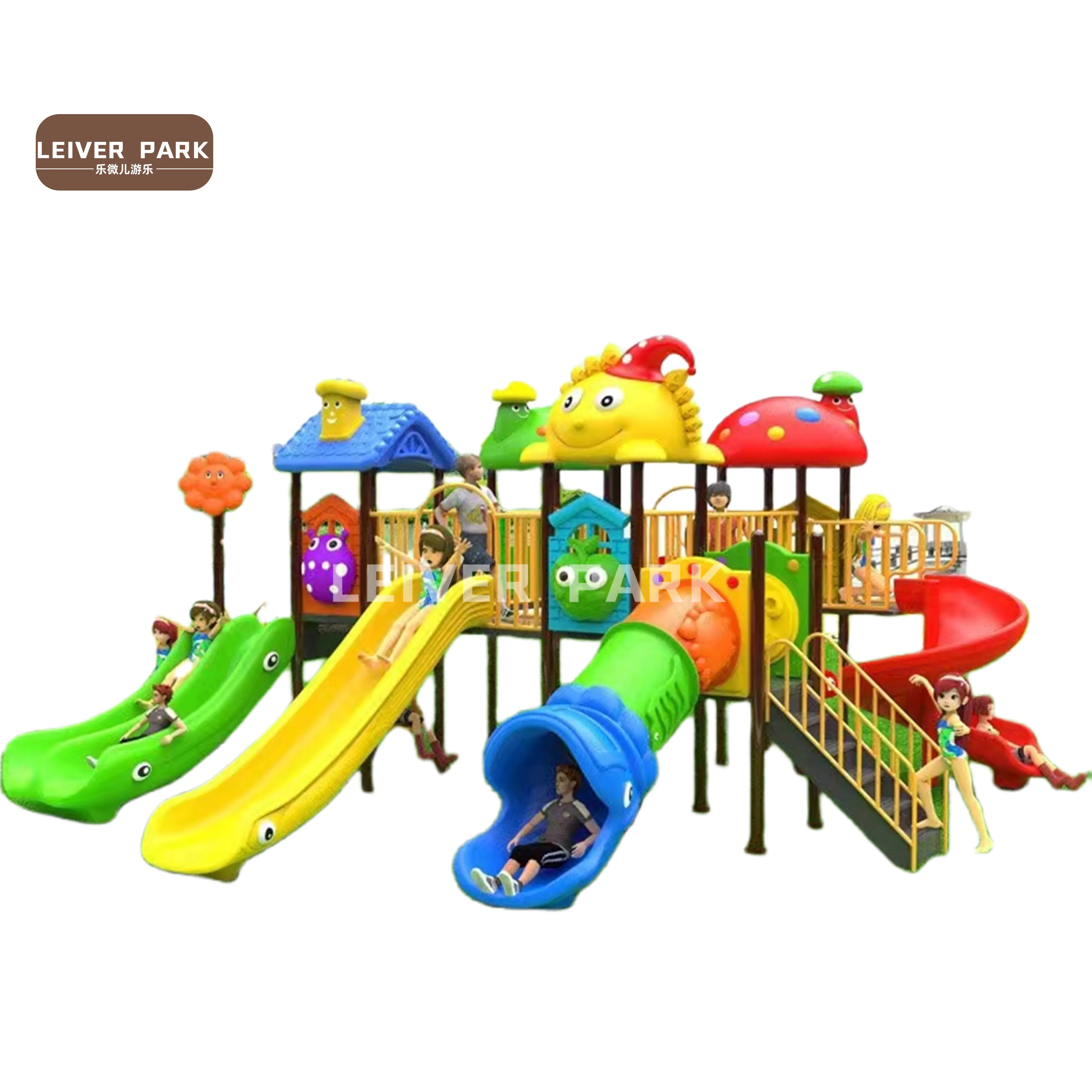 Cheap Price High Quality Plastic Slide Children Outdoor Playground Equipment Play Set Outdoor Playground For Kids