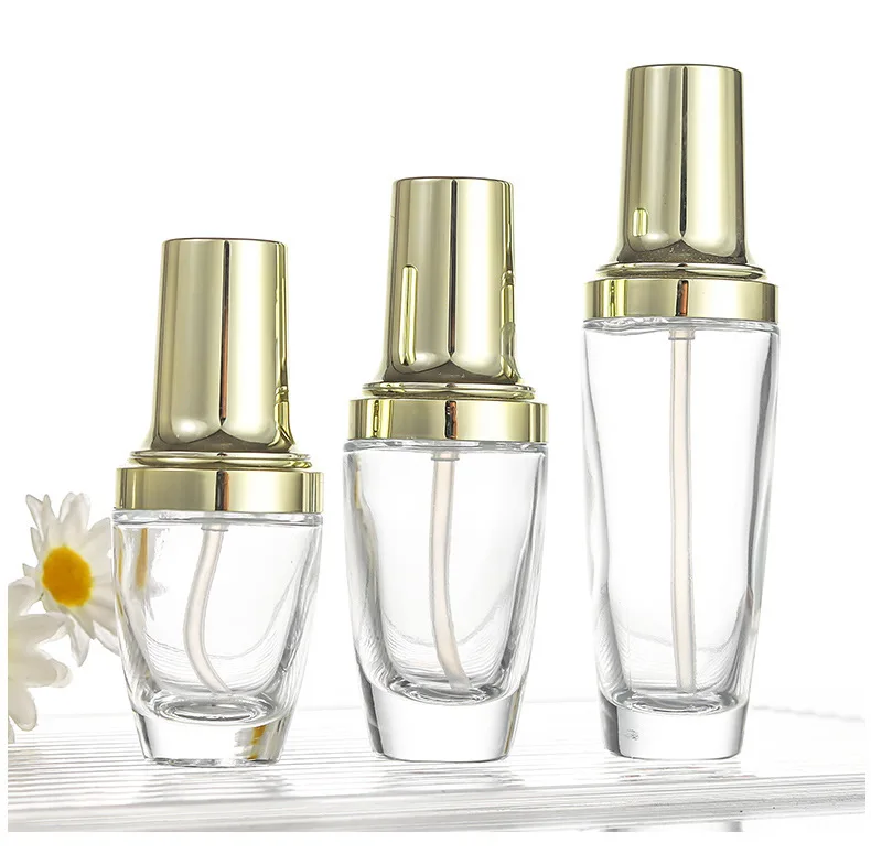 glass bottle for pills perfume glass bottle with angel wing glass bottles for sauce