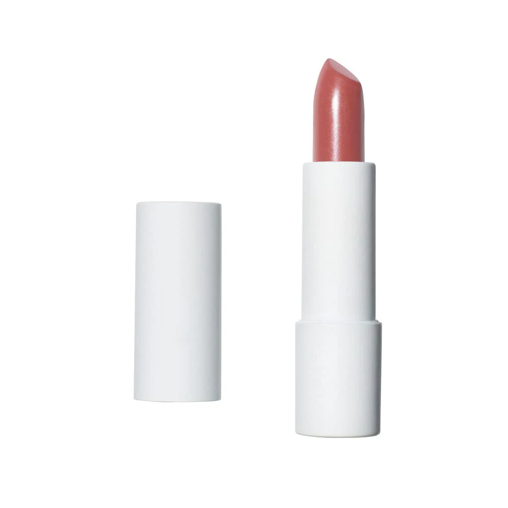 Nourishing Satin Lipstick Long-wearing Cream Moisture Semi-Matte White Natural Lipstick for Dry Skin