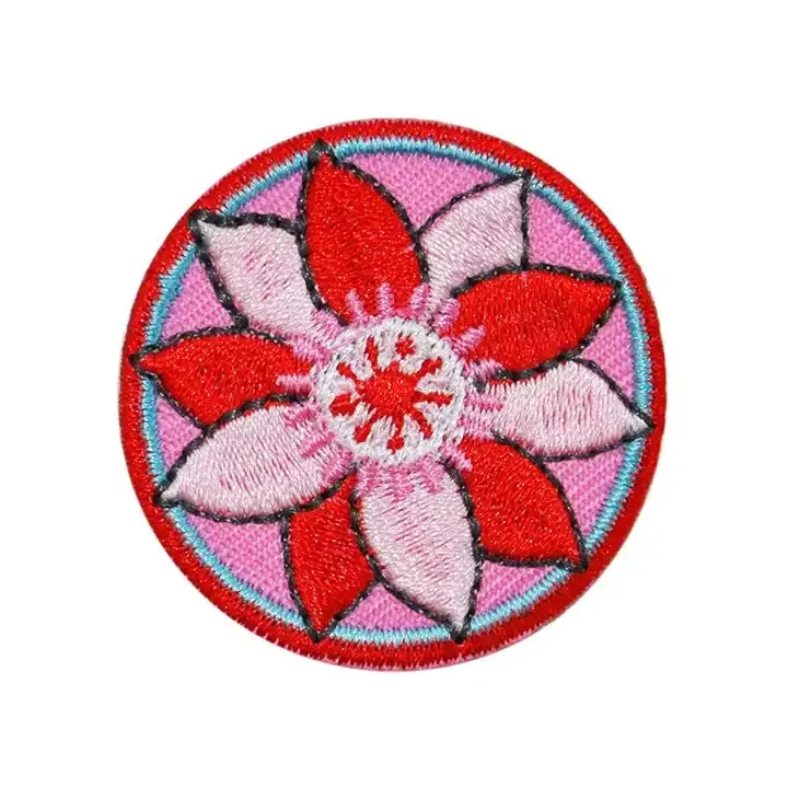 Factory price Custom Brand Logo Embroidered Badges 2024 Custom Desugn Embroidery Patches for sale