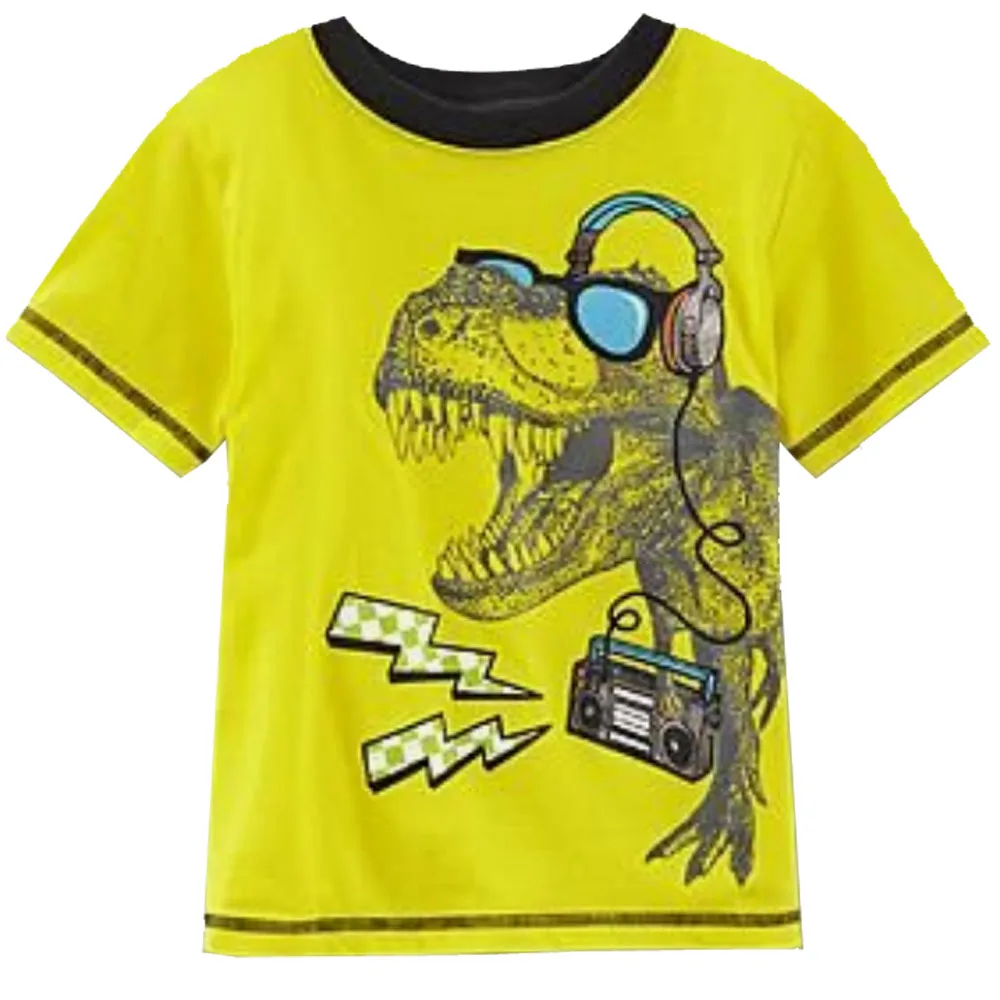 New Design Boys Boutique Clothing Unisex Kids Cotton Summer Tshirts for Age 2-14 for Spring Featuring Unique Prints and Logos