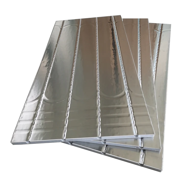 TYCO Warmboard Hydronic radiant floor XPS panels with PEX Pipe tubing for underfloor heating system