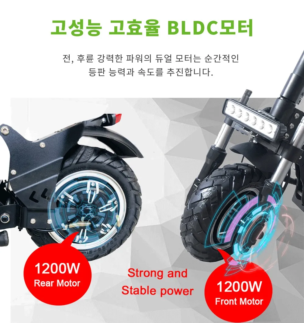 52v  Folding 2  Wheels 3200W Dual Motor for  Adult  DP model Electric Kick E-scooter  in  USA  warehouse fast delivery