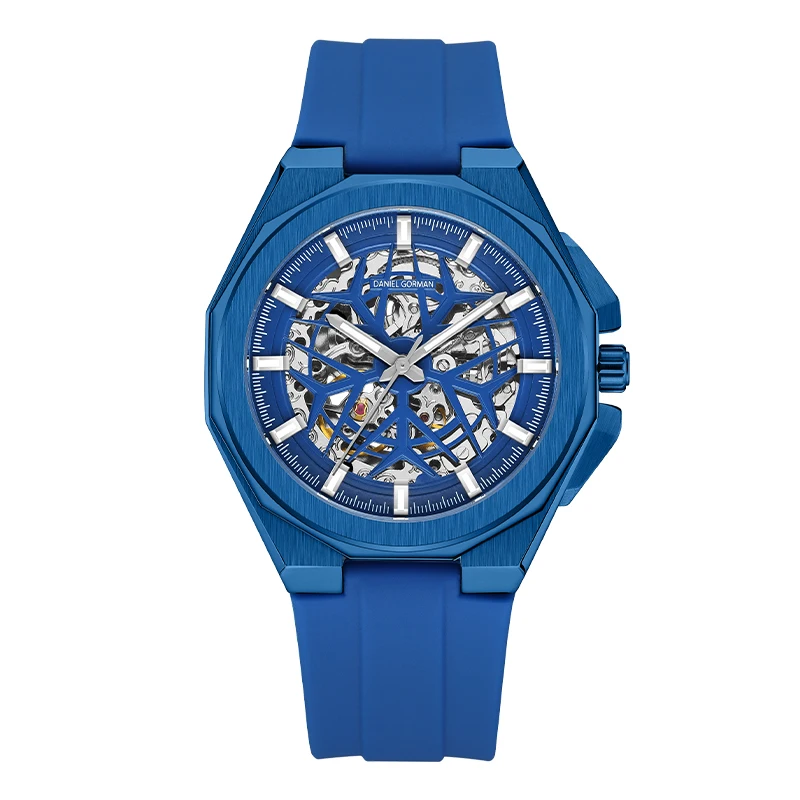 Daniel Gorman Dg8110 Affordable Stainless Steel High Quality Automatic Skeleton Mechanical Watch For Men