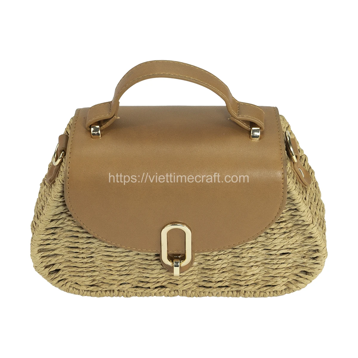 High Fashion Handwoven Straw Handbag, Tote Bag Summer Beach Summer Fashion Customized Size Vietnam Handicraft