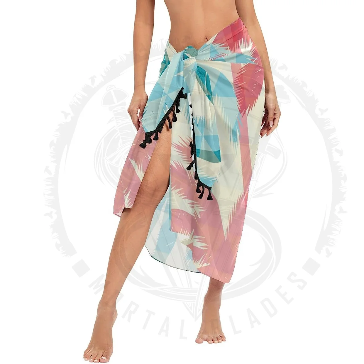 Hot Selling Sarong Bathing Suit Beach Skirt 2023 Wrap Around Beachwear Cover Up Women Beach Bikini Wrap