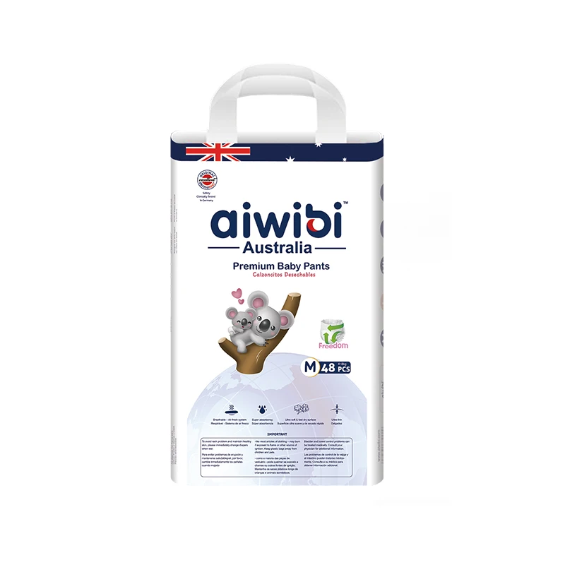 Aiwibi Fluff Pulp ultra thin Baby Diapers/Nappies Wholesale Baby Shorts Pants Underwear