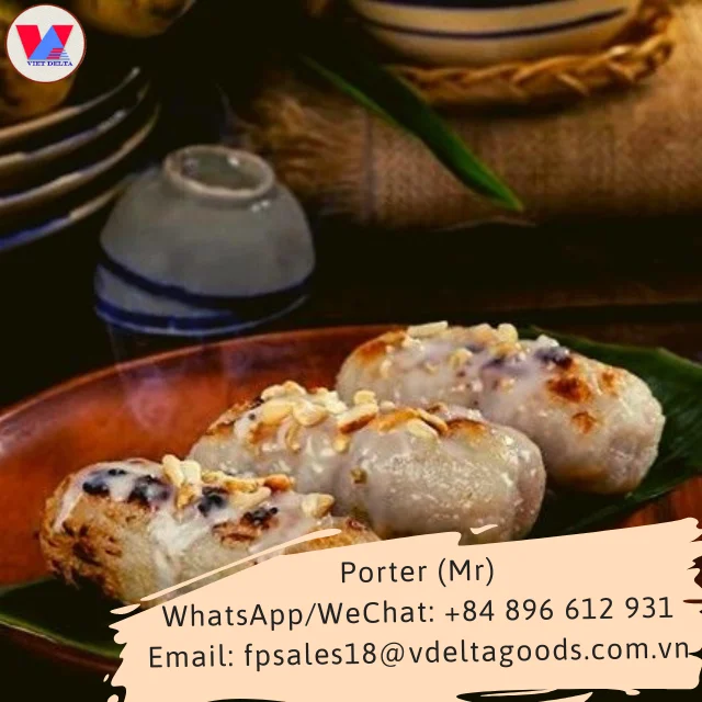 Best quality Vietnamese specialty Frozen Grilled sticky bananas