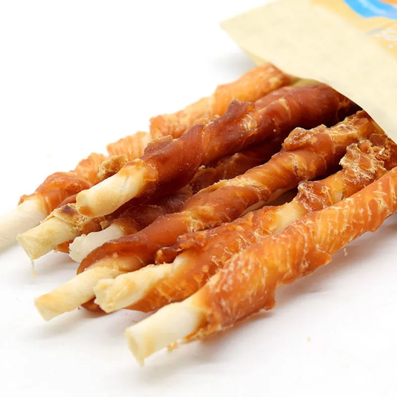 Dog Food Dog Chews Rawhide Twist Stick Bully Sticks Dog Treats Training Snacks US$0. Factory Price Sustainable for Small Animals