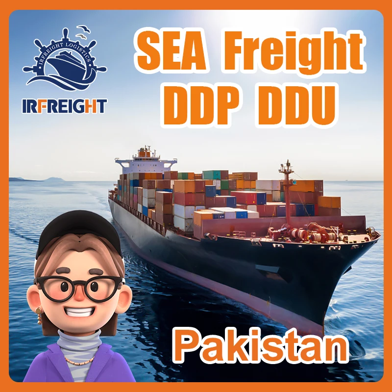 Sea Transportation Door to Door Services Cheap and Low Cost International Shipping Services from China to Pakistan