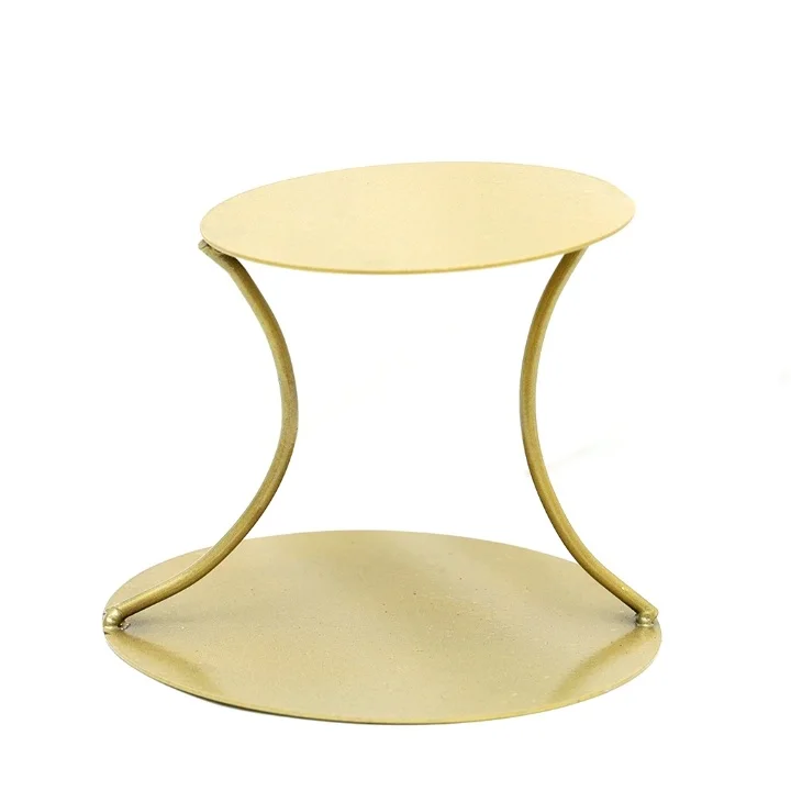 Customized Shiny Finishing Dessert Cup Cake Display Stand Birthday Party Or Christmas Party Celebration Cake Stand