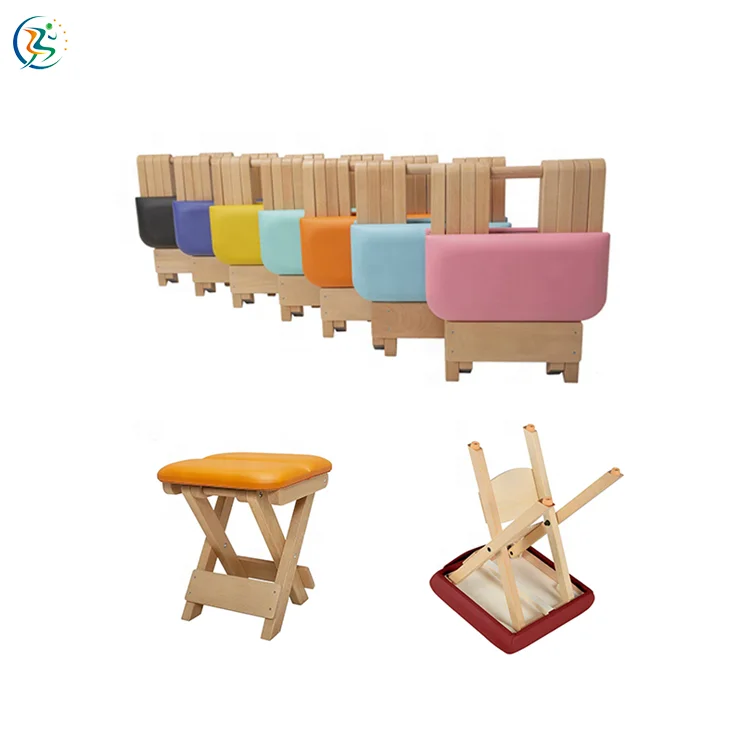 portable folding chair exercise training yoga pilates gyrokinesis gyrotonic stool