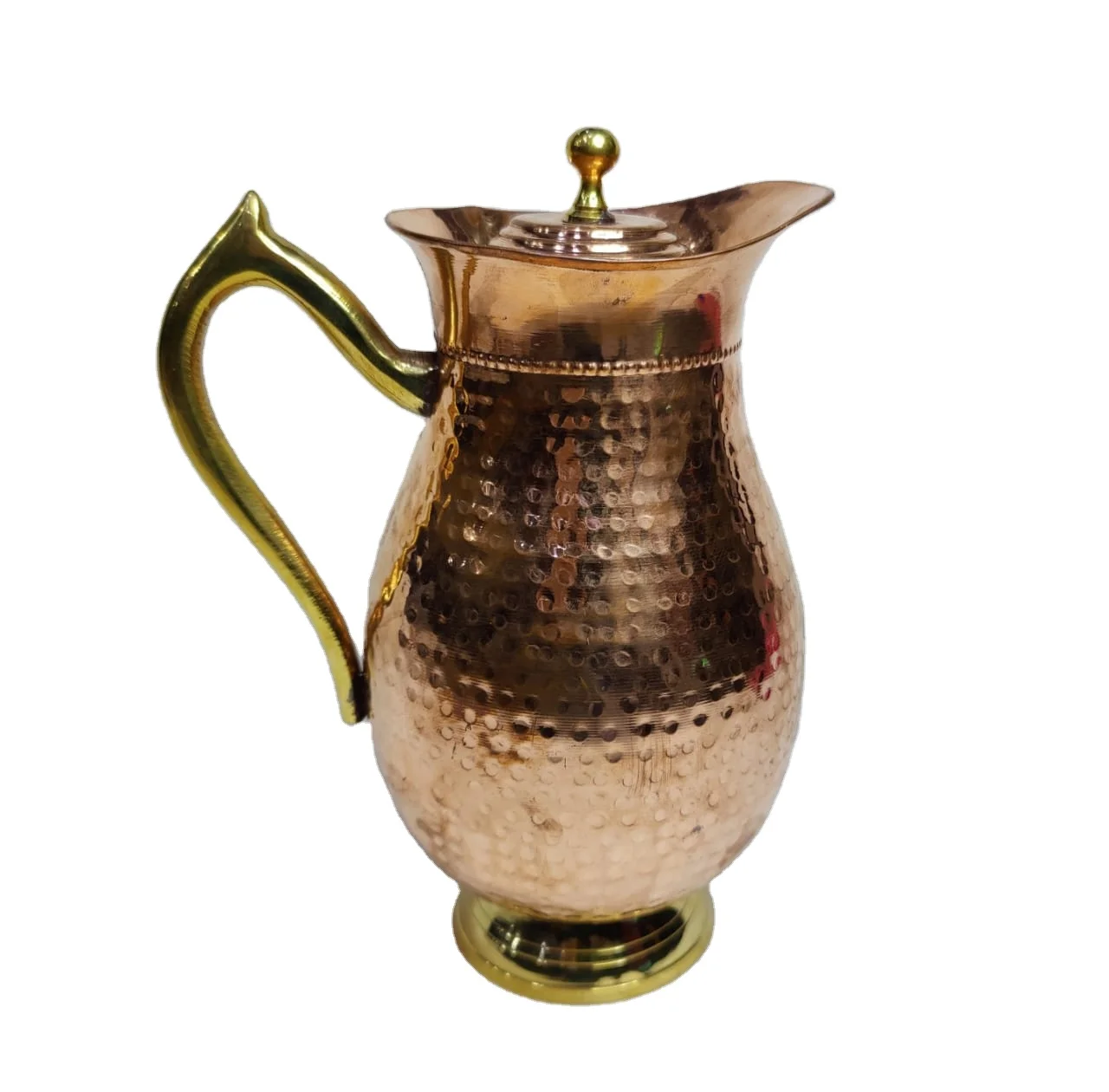 High Quality Brass Cast Tea And Coffee Pot Indian Handicrafts Table Decorative Metal Teapot