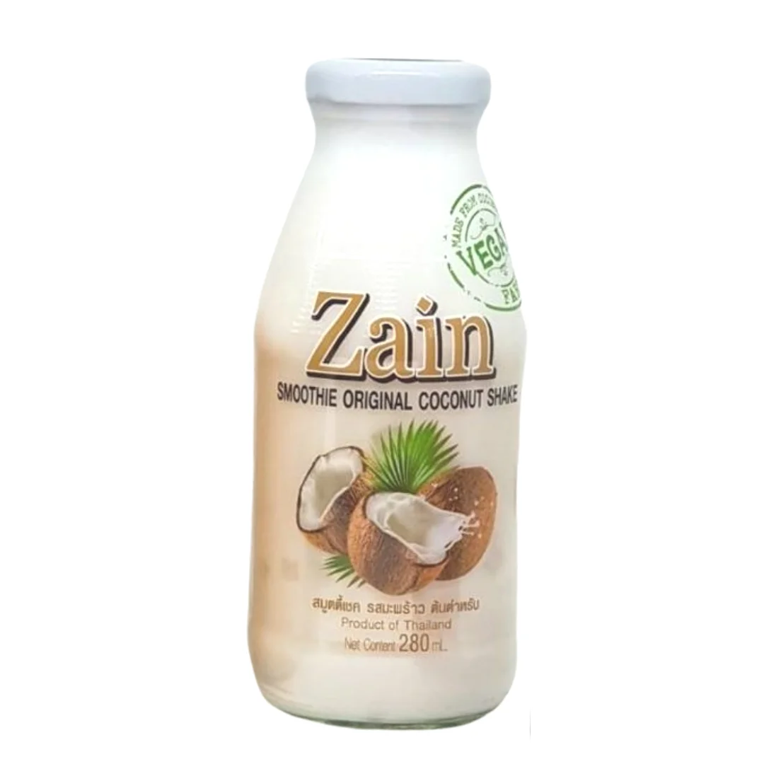 Organic Pure Plant base protein  Coconut  beverage milk drinks  Original Zain Sterilized vegetable juice of Ajintai thailand