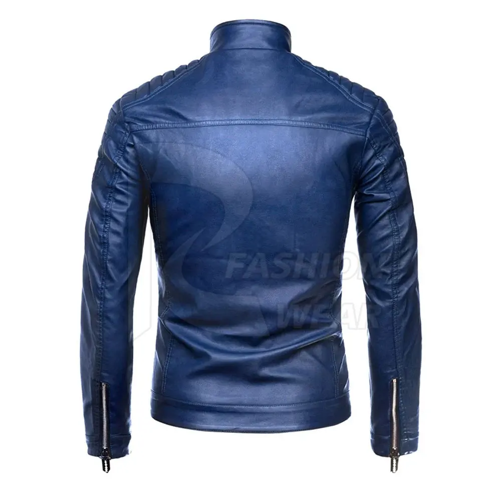 Pakistan Factory PU Leather Jackets For Men Wholesale Leather Jackets  Winter Use Leather Jacket