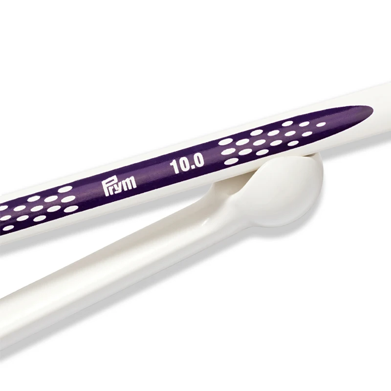 Prym Ergonomics 190363 35cm x 10mm Single-Point Plastic Ergonomic Knitting Pins / Needles