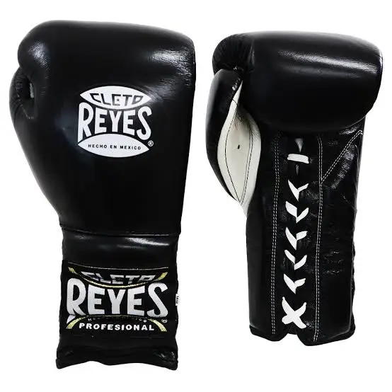 Boxing Gloves Custom Made logo With Genuine leather New Professional Reyes Boxing Gloves