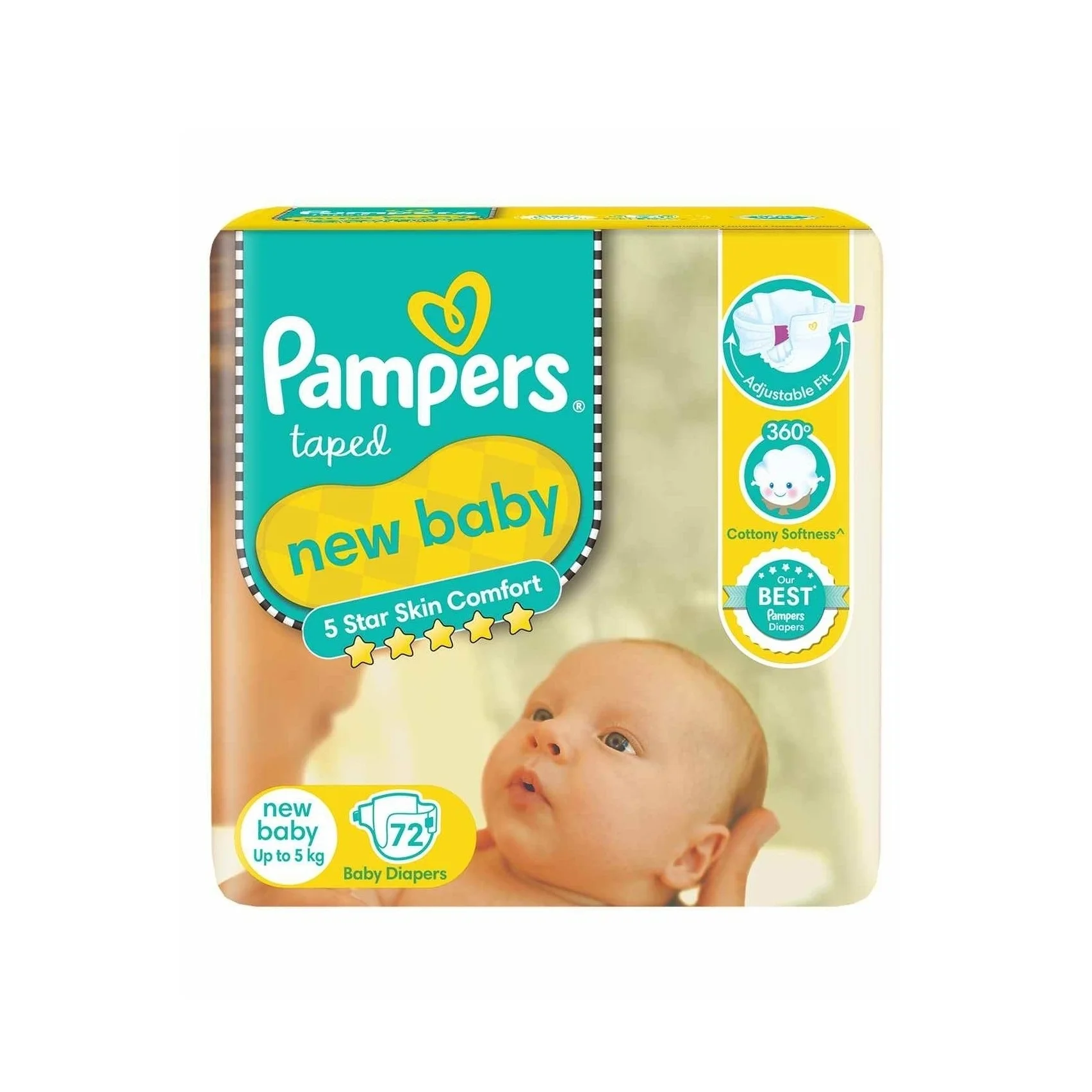 Pampers Swaddlers Diapers, Size P-1, P-2, P-3, Newborn 1 2 3 4 5 6 - ALL SIZES