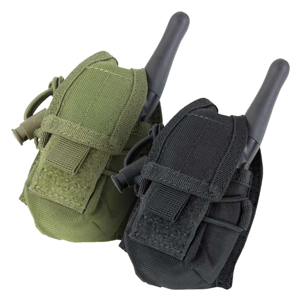Hand Held Radio HHR Pouch MOLLE & Belt Designed for Law Enforcement