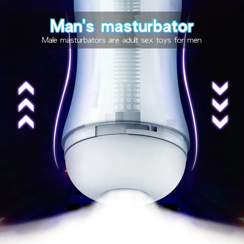 Electric Man Masturbation Sleeve Male Stroker Automatic Sucking Masturbator With Sounds