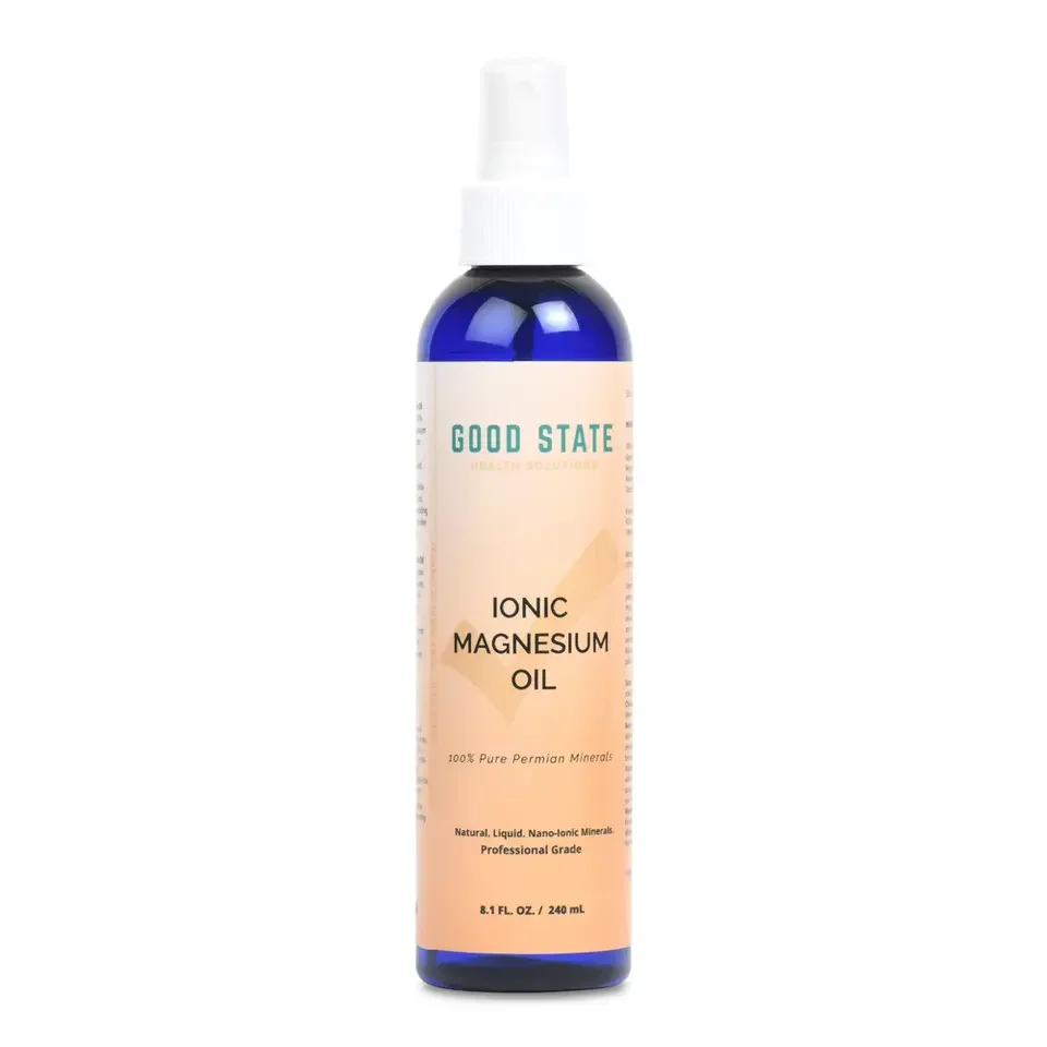 Good State Top Grade Ionic Magnesium Oil - 8 fl oz Premium Quality