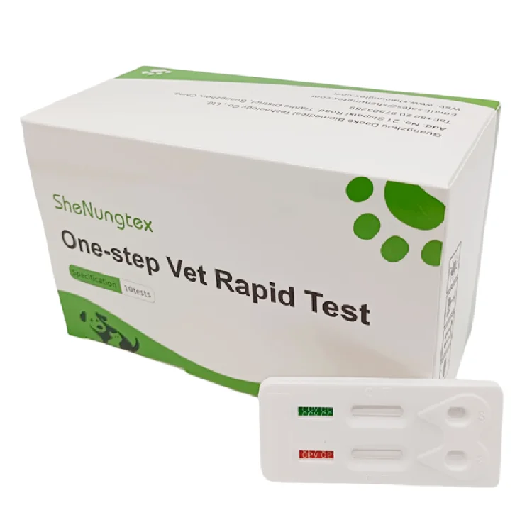 Animal Veterinary Disease  Diagnosis Rapid Test Heartworm/Ehrlichia/Lyme/Anaplasma 4 in 1 Rapid Test Kit