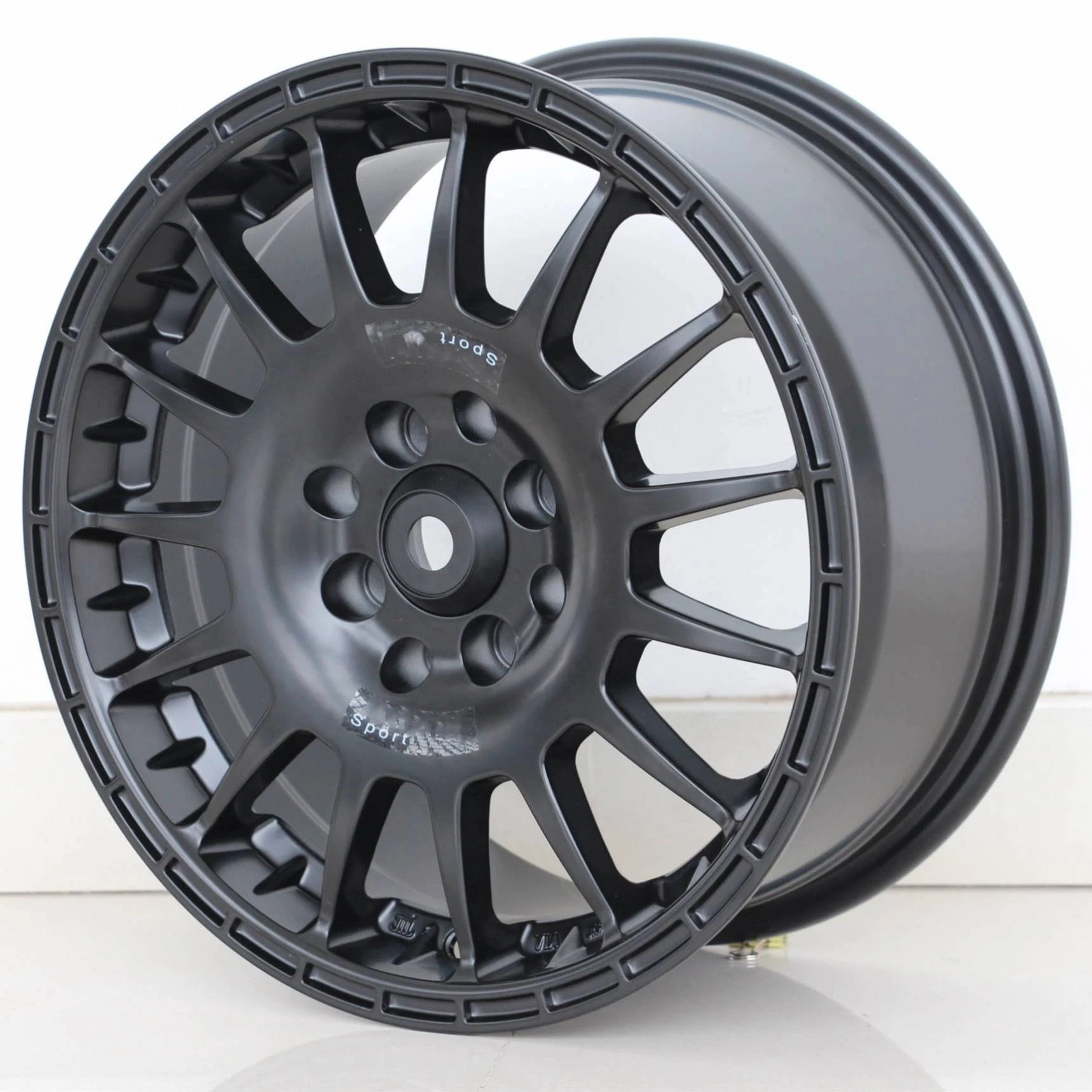 Wholesale 15 18 19 Inch Alloy Wheel Rims 15*7.0 For White Black Passenger Car Wheels multi spoke design with 8 holes OEM