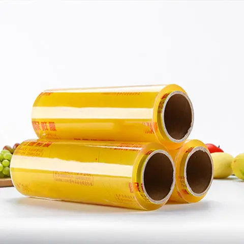 Пвх пищевая пленка рулон для хранения свежих продуктов кухонная упаковочная с индивидуальным размером изготовленная во Вьетнаме поставщик по хорошей цене