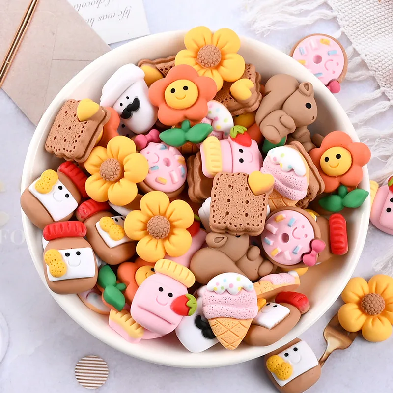 New hot-selling cartoon resin crats animal diy resin wholesale cartoon