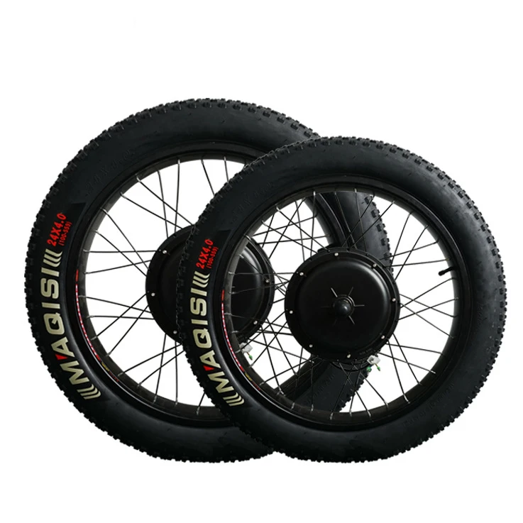 High Speed 48v 1000w Electric Bicycle 26*4.0 Inch Rear Wheel Electric Bike Fat Bike Conversion Kit