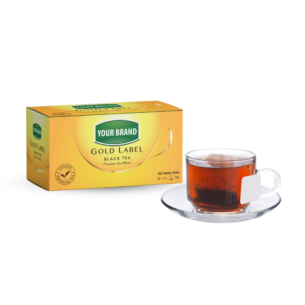Vietnam Products Fruit Tea Bags Organic Ingredients Slimming Tea Bulk Packages For Cafe Shop Tea Box Packaging