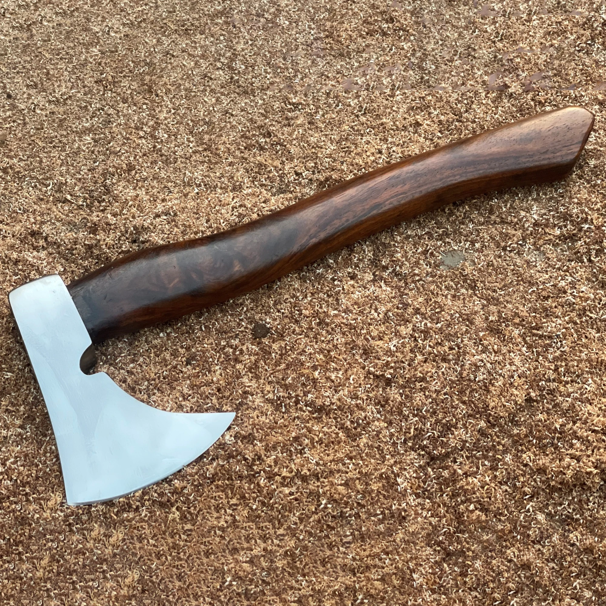 Custom Handmade Damascus Steel Axe High Quality Axe With Leather Sheath Case