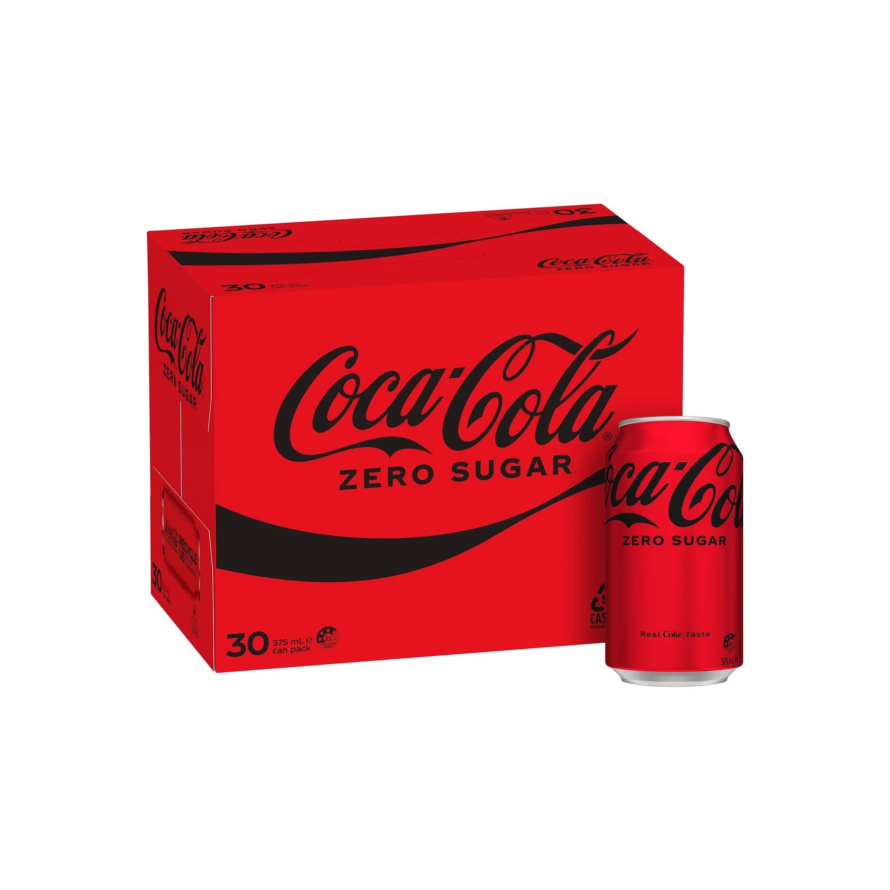 Coca Cola Zero No Sugar Can 330ml x 24 Can Carton Pack Coca-cola Coke Soft Drink