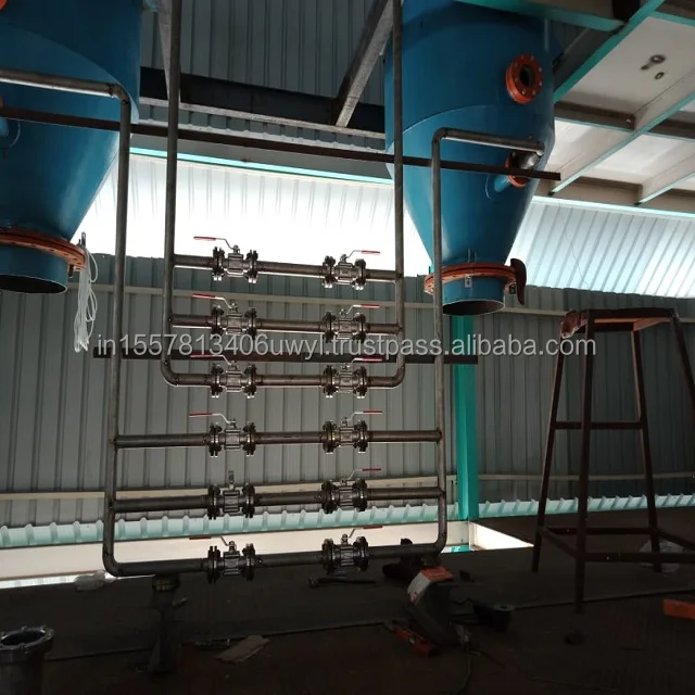 Well Designed And Manufactured Vertical Pressure Leaf Filter With Conical Bottom & Dish End Top From Pemac Projects