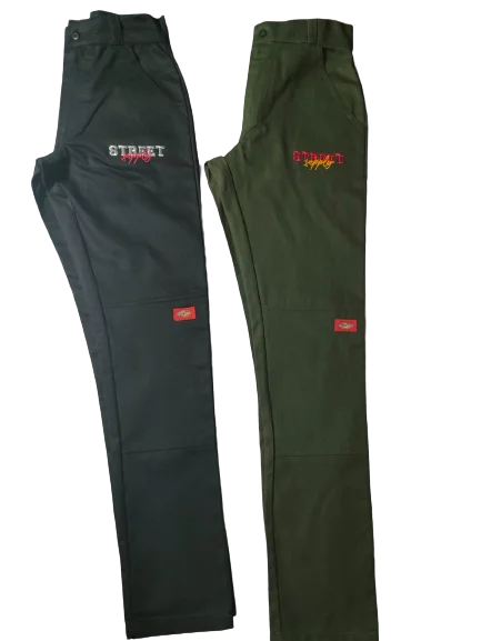 Wholesale OEM new  Arrival Black Cotton Made Custom Workwear Working Uniform Dicki Suits New Short Sleeve 2 Piece Mens set