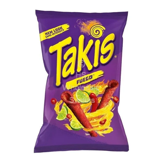 Buy Takis Rolled Tortilla Chips - Fuego Hot Chili and Lime & Wholesale