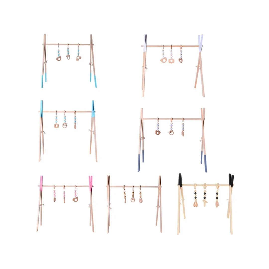 Premium Quality Wooden Baby Play Gym Kids Toy Eco-friendly product suitable for all skin and age