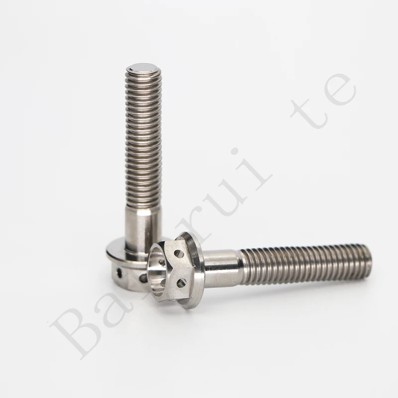 High Quality Titanium Dual Drive Bolt Race Spec Bolts for  M5 M6 M8 M10 for Race Car Electric Motorbike Bolts