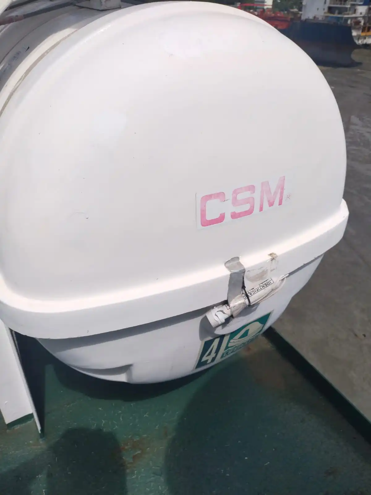 CSM Brand Inflatable 50 Persons Life Raft Ready to Export For Service Station