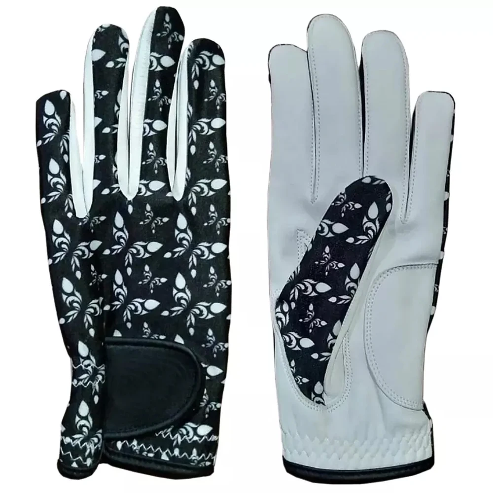 New arrival Classic Style Classic Style Cabretta New Custom Design High Quality Wholesale Full Finger Leather Golf Gloves