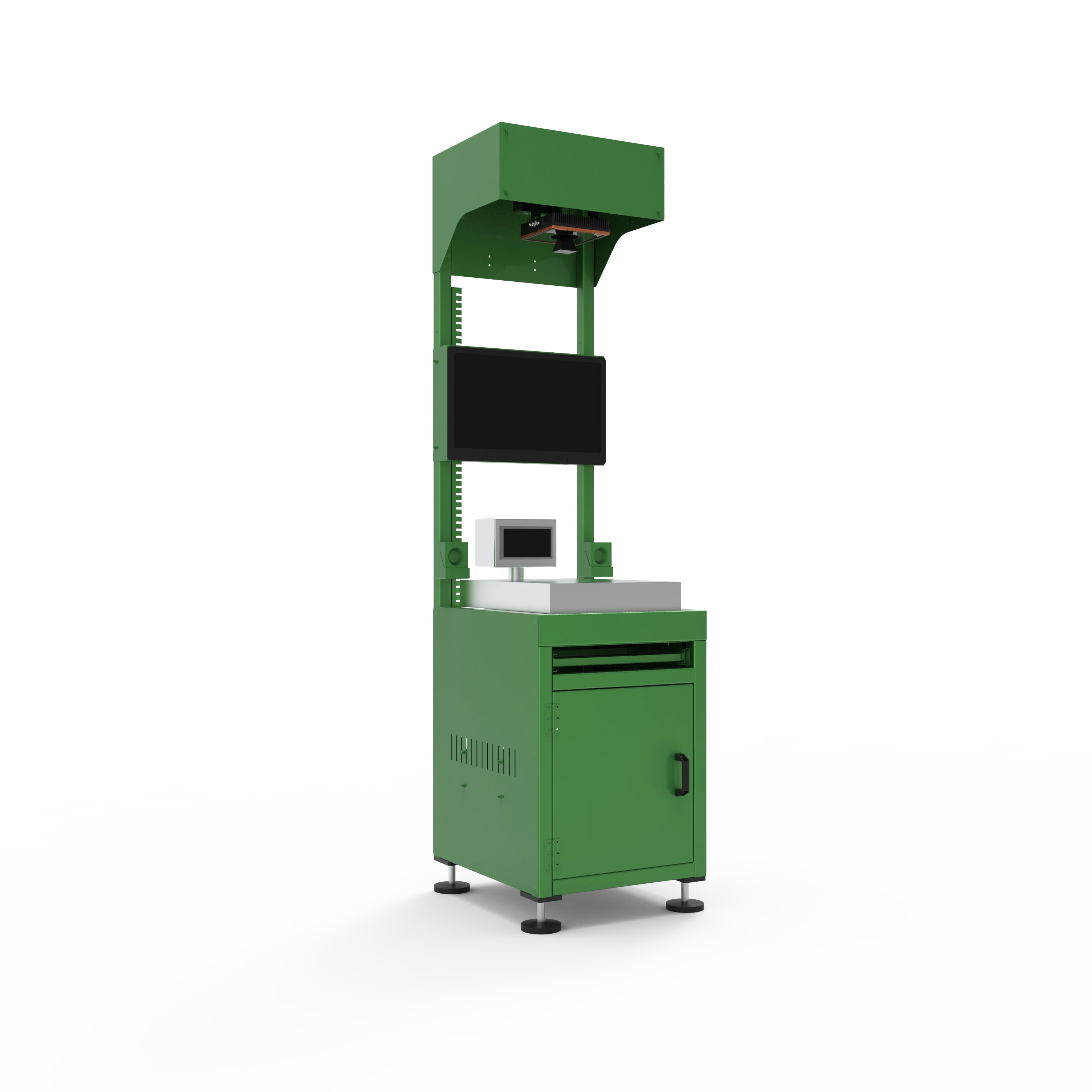 DWS Dimensioning weighing System with dynamic Weight scale DWS with barcode reader scanner